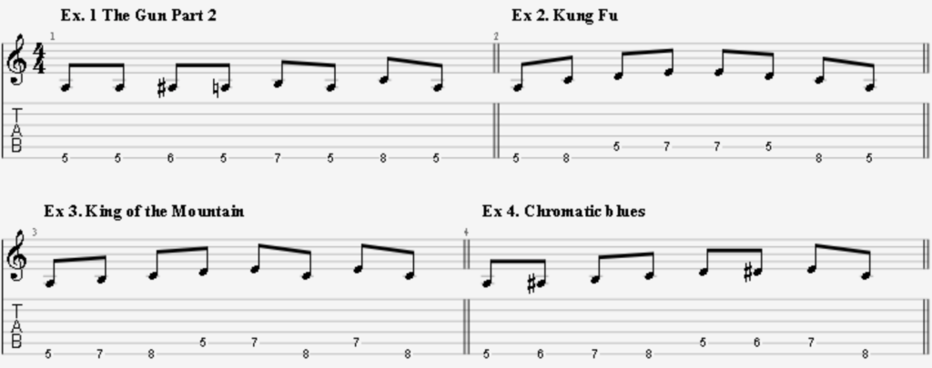 playing guitar without looking exercises 2